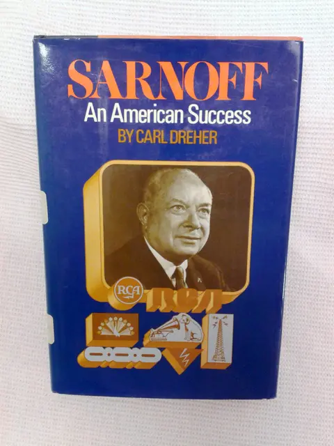Cover of Sarnoff, an American success