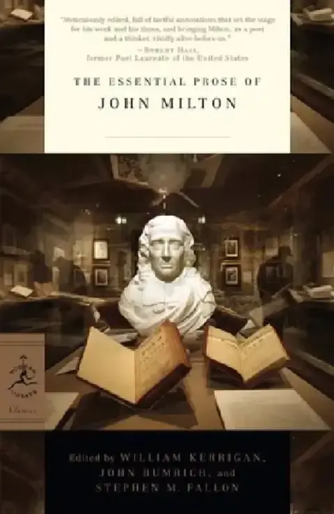 Cover of The Essential Prose of John Milton