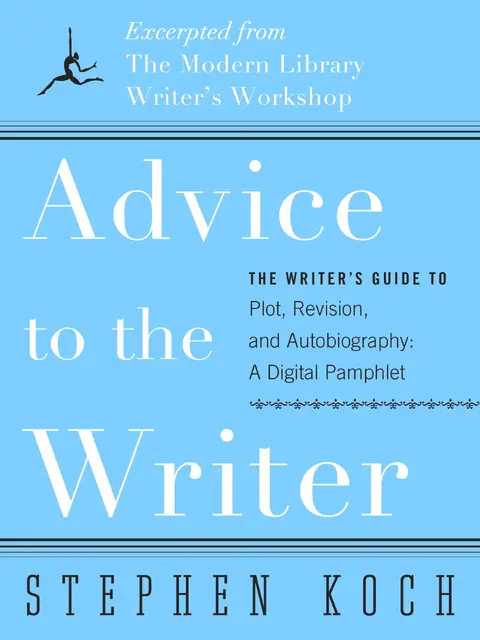 Cover of Advice to the Writer