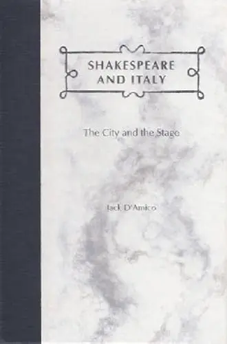 Cover of Shakespeare and Italy