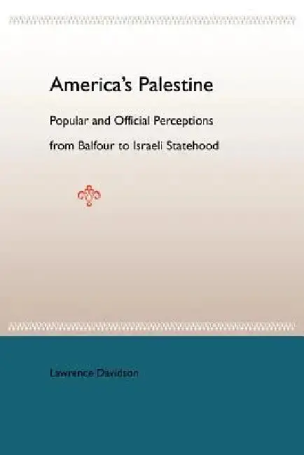 Cover of America's Palestine