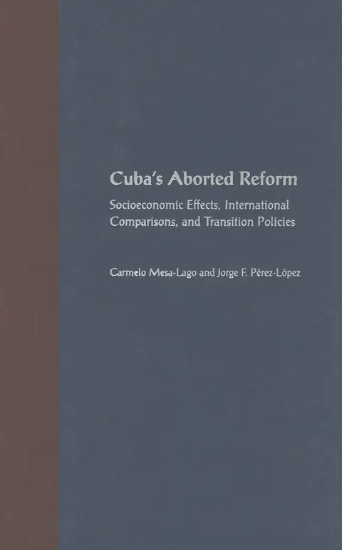 Cover of Cuba's Aborted Reform