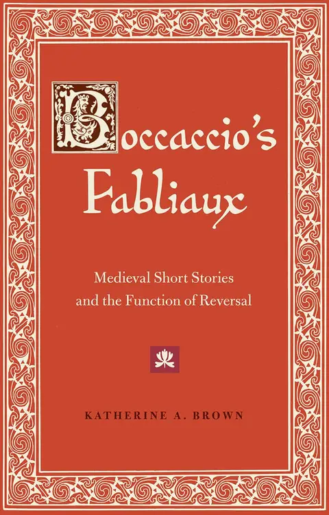 Cover of Boccaccio's Fabliaux