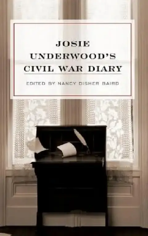 Cover of Josie Underwood's Civil War Diary