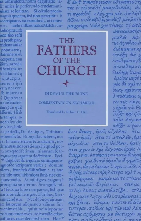 Cover of Commentary on Zechariah