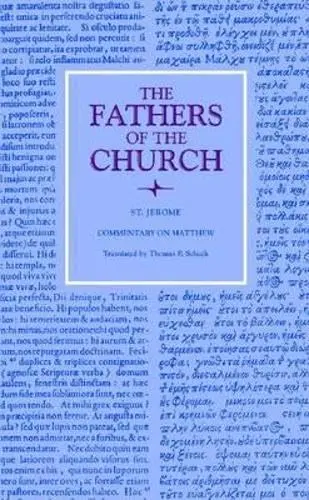 Cover of Commentary on Matthew