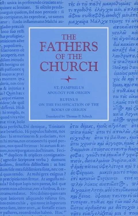 Cover of Apology for Origen