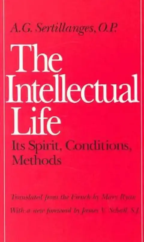Cover of The Intellectual Life