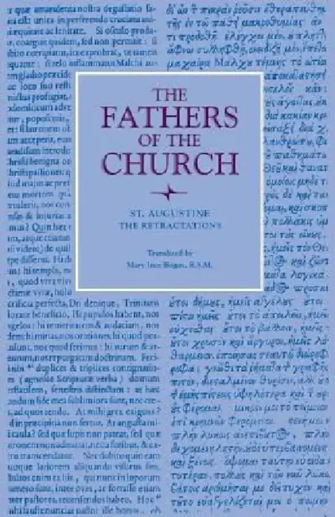 Cover of The Retractations