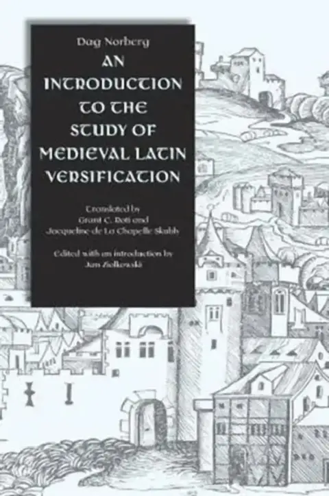 Cover of An Introduction to the Study of Medieval Latin Versification