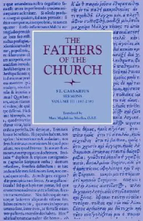 Cover of St. Caesarius