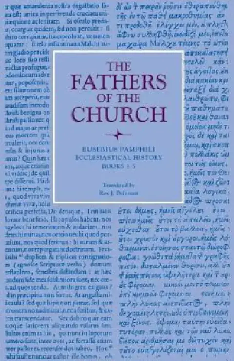 Cover of Ecclesiastical History, Books 1-5