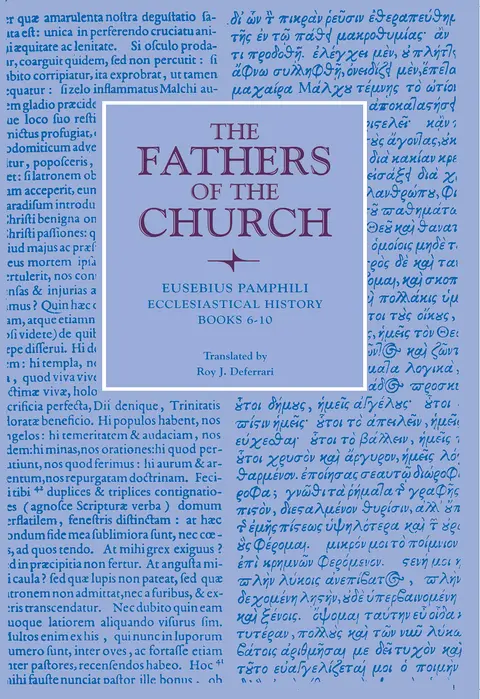 Cover of Ecclesiastical History, Books 6-10