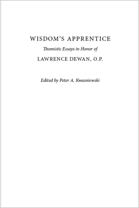 Cover of Wisdom's Apprentice