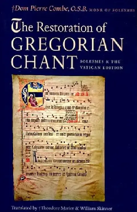 Cover of The Restoration of Gregorian Chant