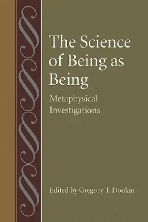 Cover of The Science of Being as Being
