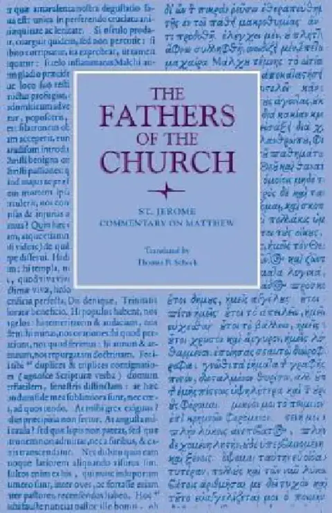 Cover of Commentary on Matthew
