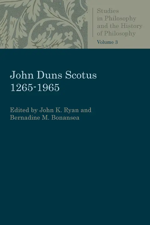 Cover of John Duns Scotus 1265-1965