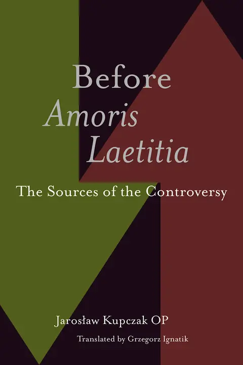 Cover of Before Amoris Laetitia