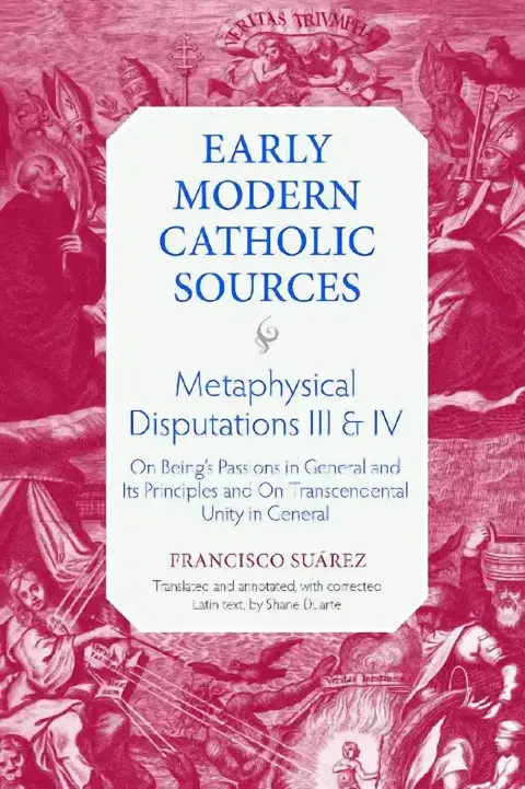 Cover of Metaphysical Disputations III and IV