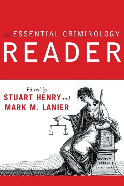 Cover of The Essential Criminology Reader