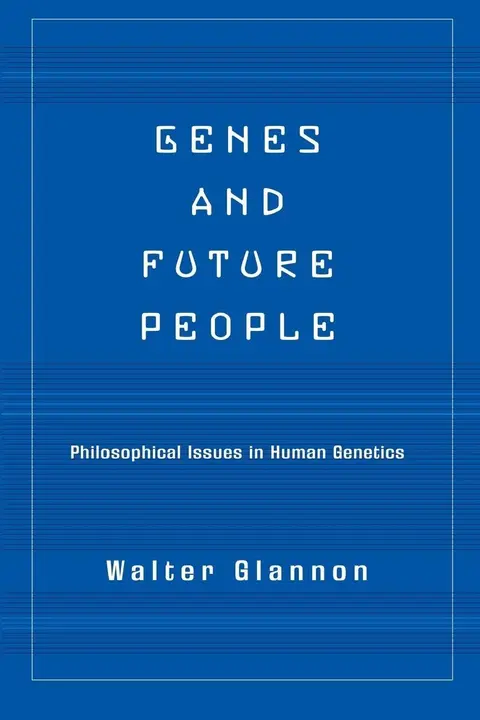 Cover of Genes and Future People