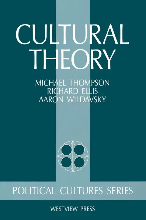 Cover of Cultural Theory