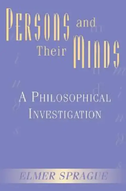 Cover of Persons and Their Minds