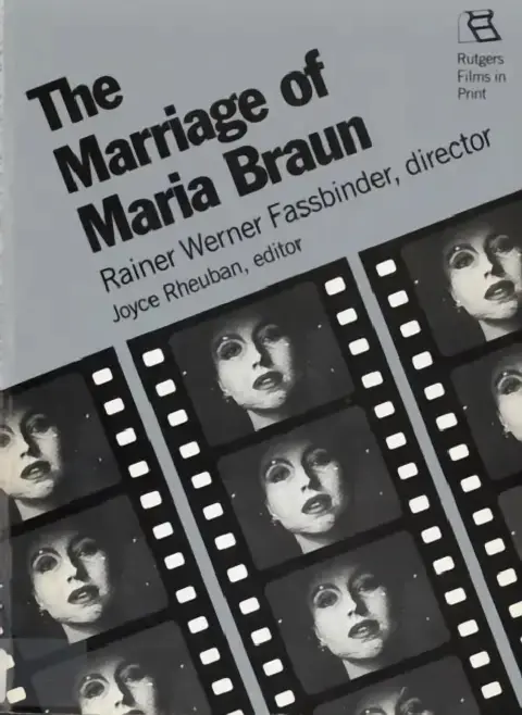 Cover of The Marriage of Maria Braun