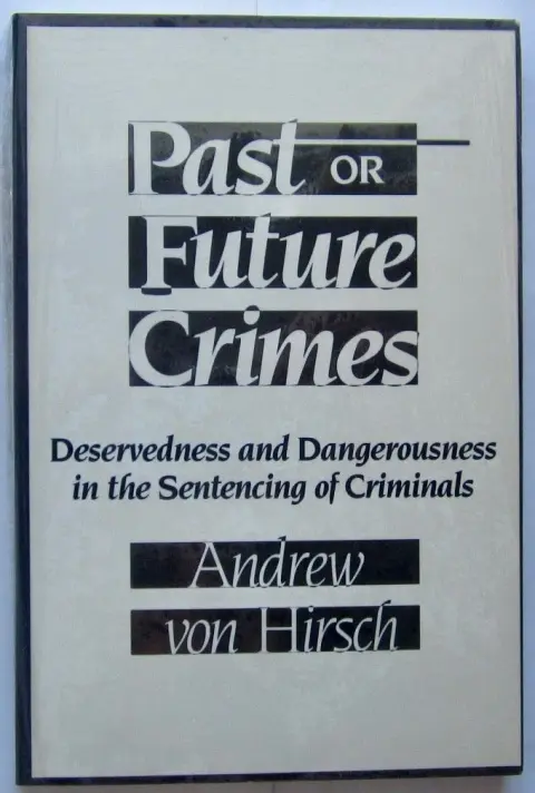 Cover of Past or Future Crimes