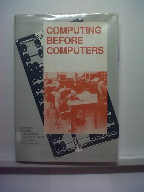 Cover of Computing Before Computers