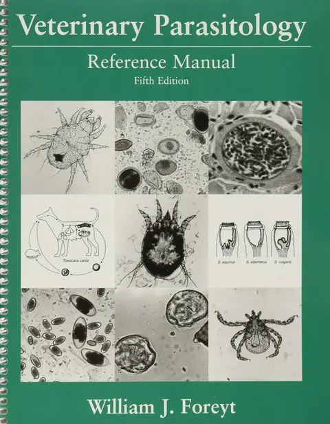 Cover of Veterinary Parasitology Reference Manual 5Ed