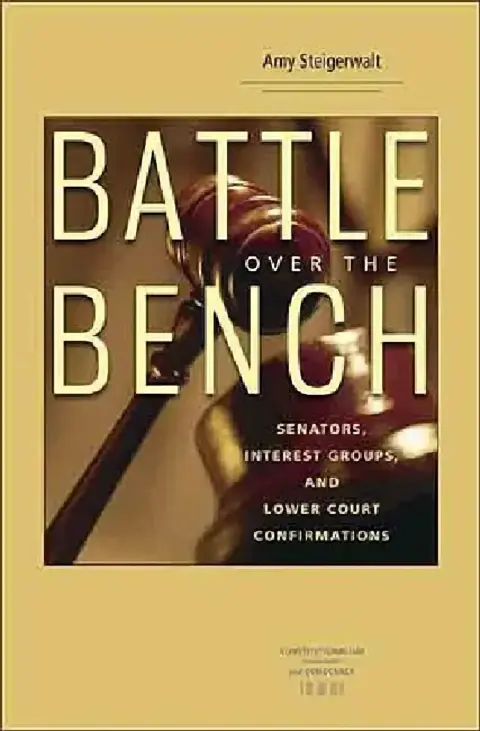Cover of Battle Over the Bench