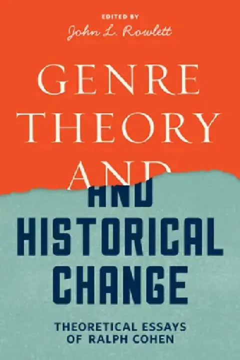 Cover of Genre Theory and Historical Change
