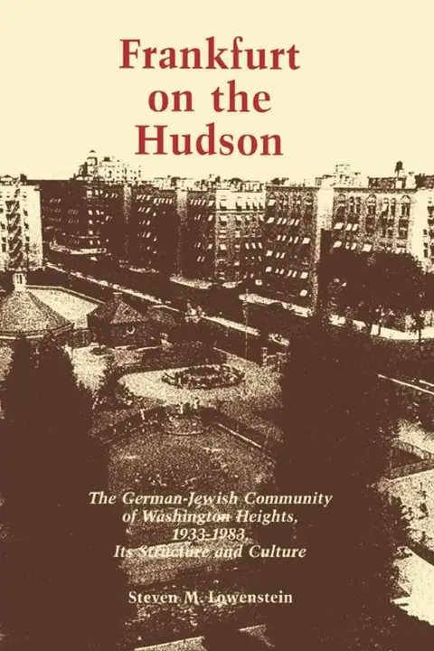 Cover of Frankfurt on the Hudson