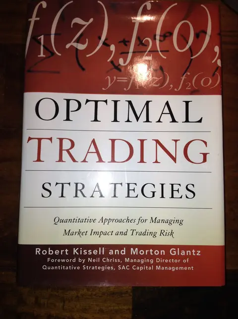 Cover of Optimal Trading Strategies
