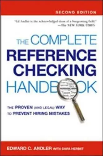 Cover of The Complete Reference Checking Handbook