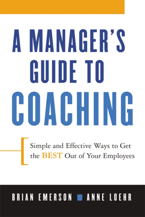 Cover of A Manager's Guide to Coaching