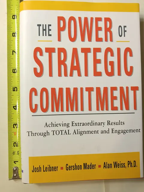 Cover of The Power of Strategic Commitment