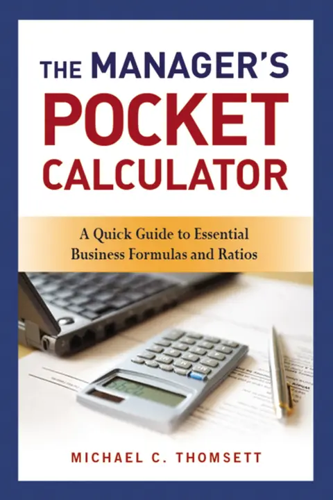Cover of The Manager's Pocket Calculator