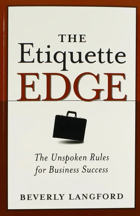 Cover of The Etiquette Edge