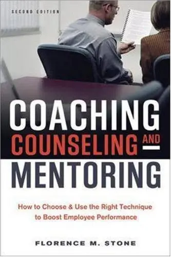 Cover of Coaching, Counseling & Mentoring