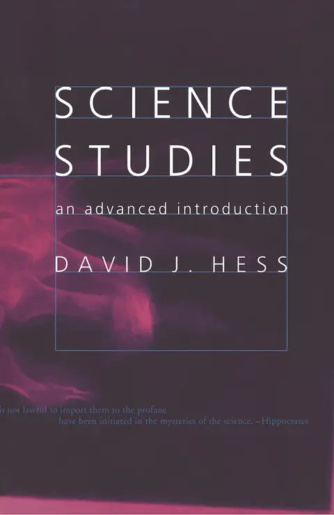 Cover of Science Studies