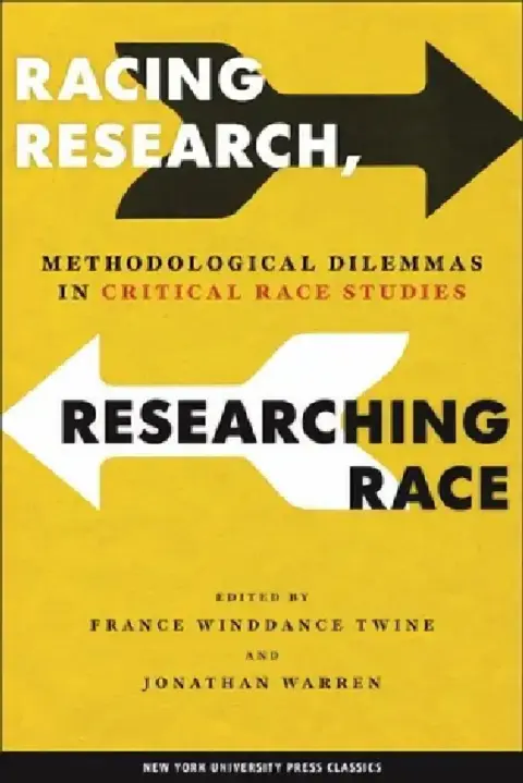 Cover of Racing Research, Researching Race