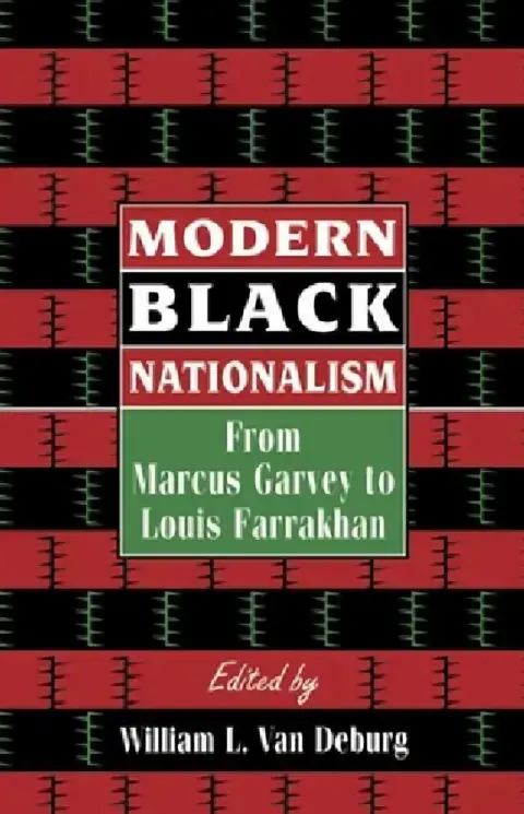 Cover of Modern Black Nationalism