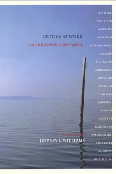Cover of Critics at Work