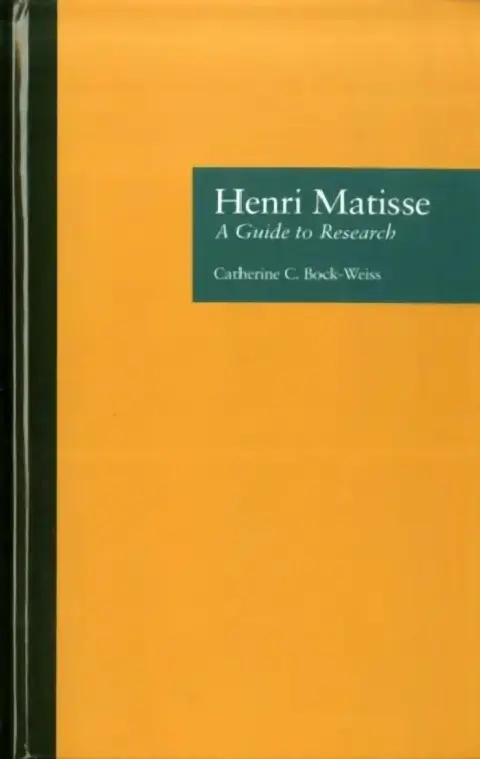 Cover of Henri Matisse