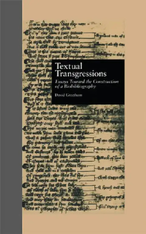 Cover of Textual Transgressions