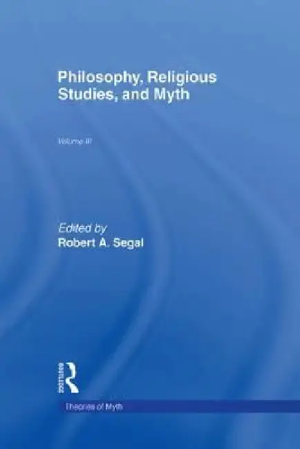 Cover of Philosophy, Religious Studies, and Myth