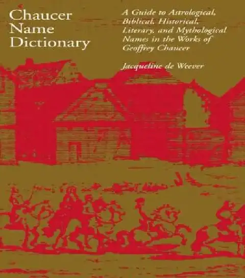 Cover of Chaucer Name Dictionary